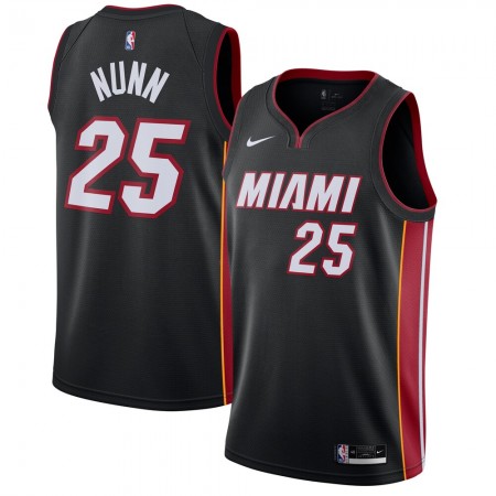 Maillot Basket Miami Heat Kendrick Nunn 25 2020-21 Nike Icon Edition Swingman - Homme